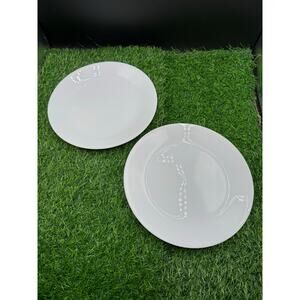 Corelle Solid White Dinner Plates - Set of 2 – 10.25"
